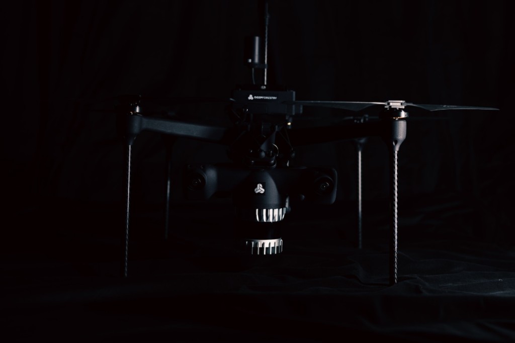 Deep Forestry autonomous below-canopy survey drone